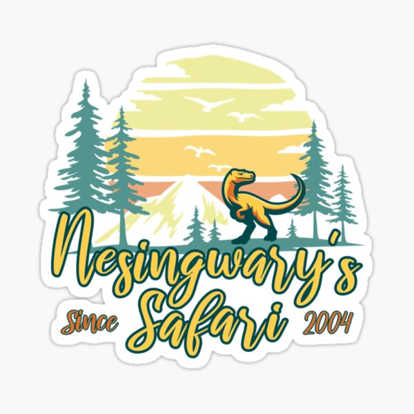 Nesingwarys Safari Premium Sticker