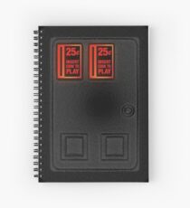 Arcade Coin Door Spiral Notebook