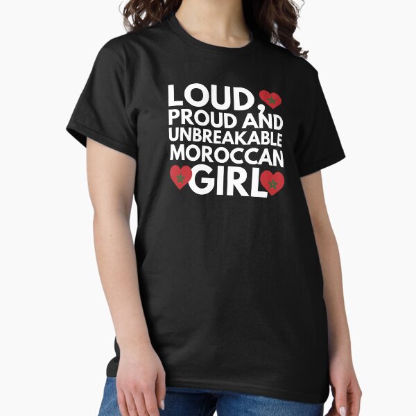 Item preview, Loud, Proud and Unbreakable Morrocan Girl from Morocco designed and sold by HelloFromAja.