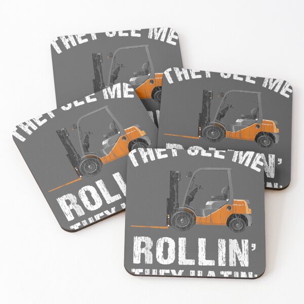 Item preview, They See Me Rollin' They Hatin' Funny Forklift Driver designed and sold by zyxig.