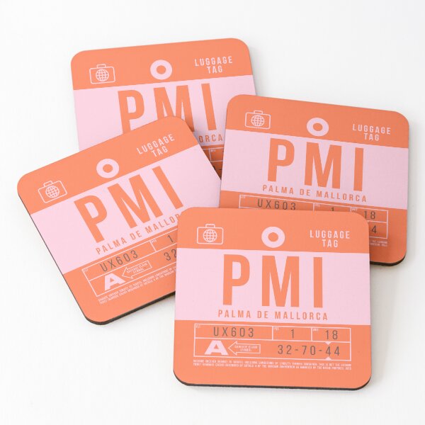Item preview, Luggage Tag B - PMI Palma de Mallorca Spain designed and sold by VoodooCircus.