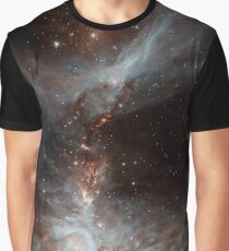 Black Galaxy Graphic T-Shirt