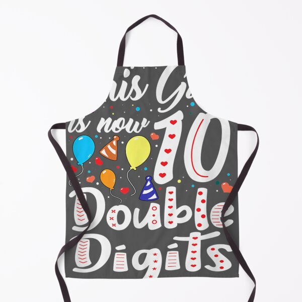 Item preview, This Girl Is Now 10 Double Digits 10th Birthday designed and sold by zyxig.