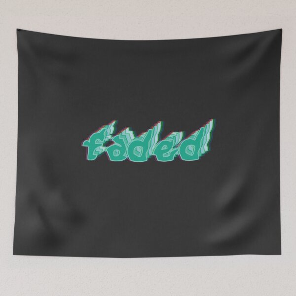 Item preview, FADED Glitchy Vibes Turquoise designed and sold by everything4eva.