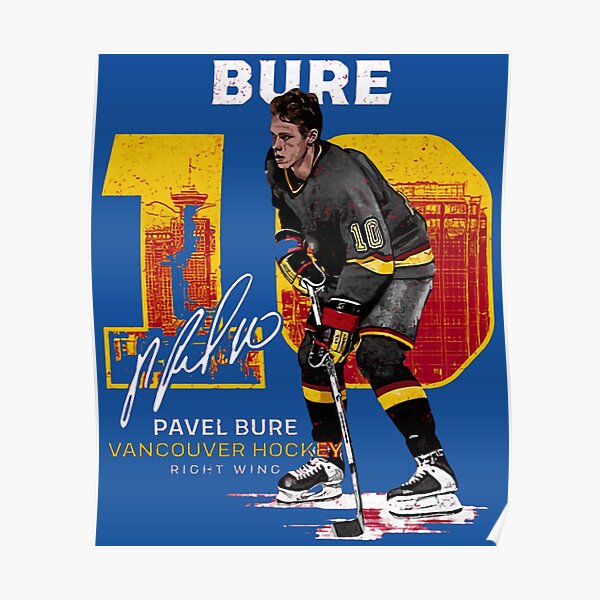 Gino Odjick Vancouver Canucks Poster/canvas Print Watercolor 