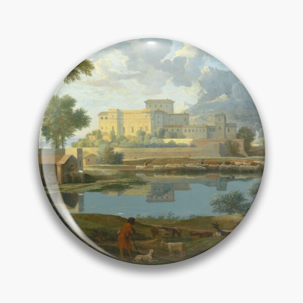 Item preview, Landscape with a Calm. Nicolas Poussin designed and sold by OldTimeArt.