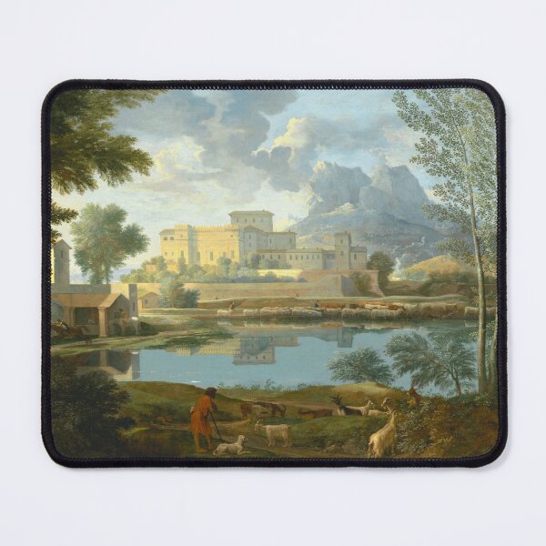 Item preview, Landscape with a Calm. Nicolas Poussin designed and sold by OldTimeArt.