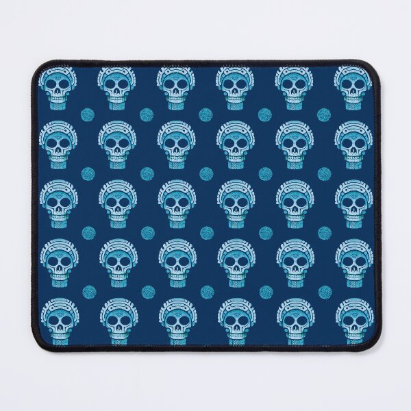 Item preview, Blue Mexican Skull Pattern designed and sold by TMBTM.