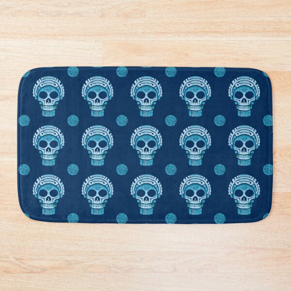 Item preview, Blue Mexican Skull Pattern designed and sold by TMBTM.