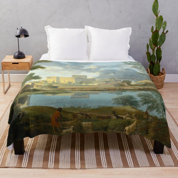 Item preview, Landscape with a Calm. Nicolas Poussin designed and sold by OldTimeArt.