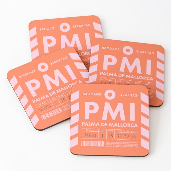 Item preview, Luggage Tag D - PMI Palma de Mallorca Spain designed and sold by VoodooCircus.