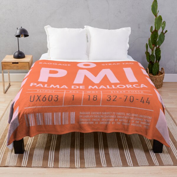 Item preview, Luggage Tag D - PMI Palma de Mallorca Spain designed and sold by VoodooCircus.