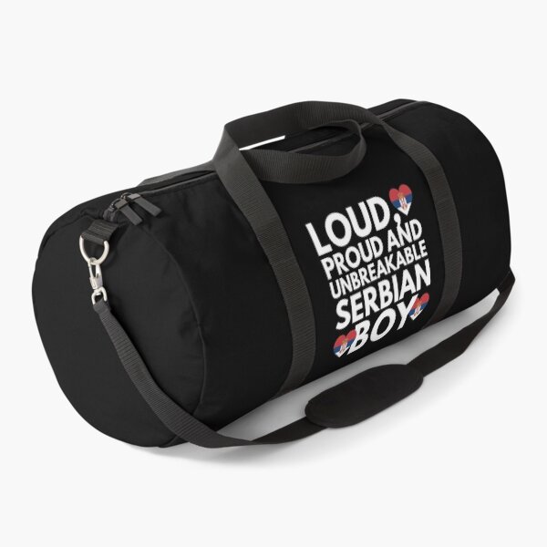 Item preview, I am Serbian Boy Loud, Proud and Unbreakable designed and sold by HelloFromAja.