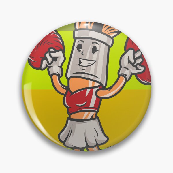 Item preview, Robot head cheerleader designed and sold by slendergray.