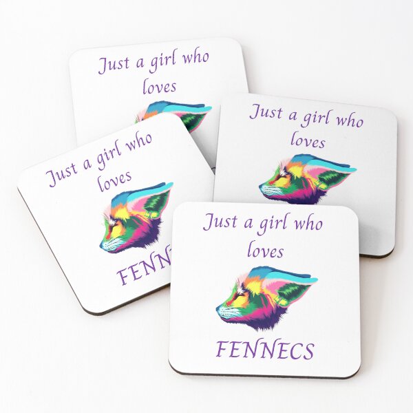 Aperçu de l'œuvre JUSTE UNE FILLE QUI AIME LES FENNECS créée et vendue par KatisDesign.