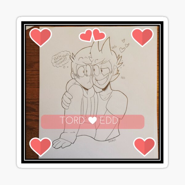 SHURLii Funny Tordedd Sticker | Eddsworld Sticker