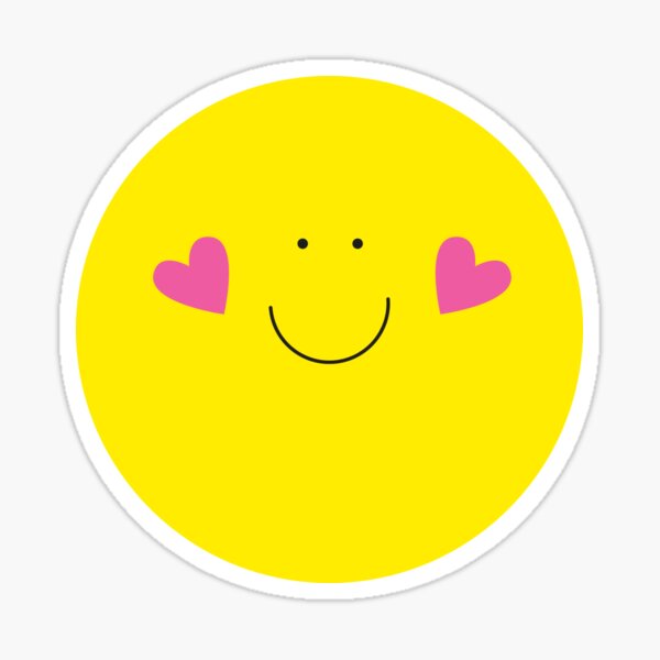 Happy Face Sticker