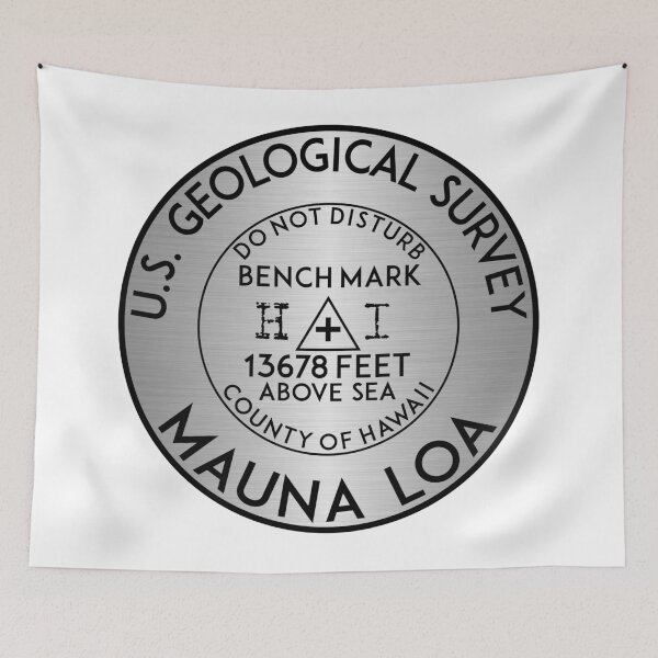 Item preview, BENCHMARK MAUNA LOA HAWAII GEOCACHING USGS VOLCANO designed and sold by DESTINATIONS DECAL.