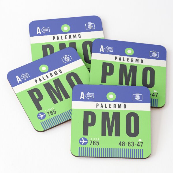 Item preview, Luggage Tag A - PMO Palermo Italy designed and sold by VoodooCircus.