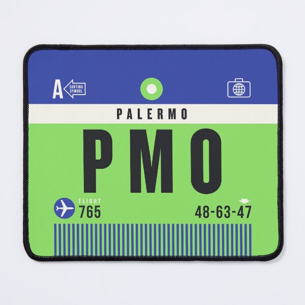 Item preview, Luggage Tag A - PMO Palermo Italy designed and sold by VoodooCircus.