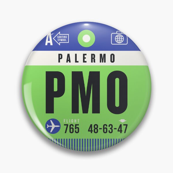 Item preview, Luggage Tag A - PMO Palermo Italy designed and sold by VoodooCircus.