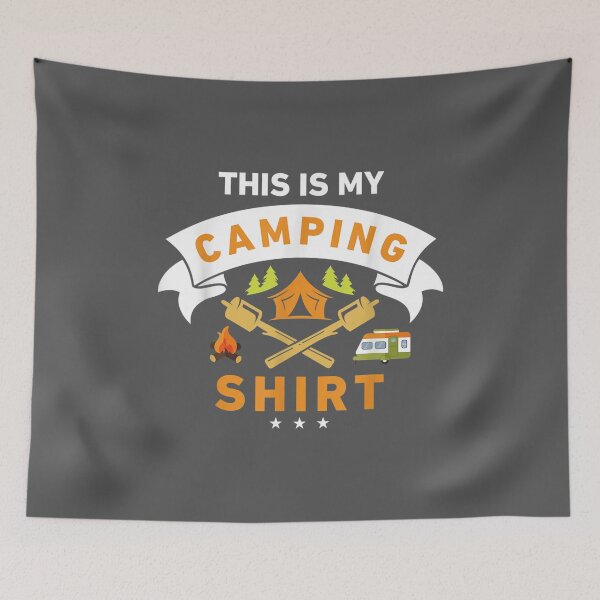 Item preview, This Is My Camping Shirt Funny Camper designed and sold by zyxig.