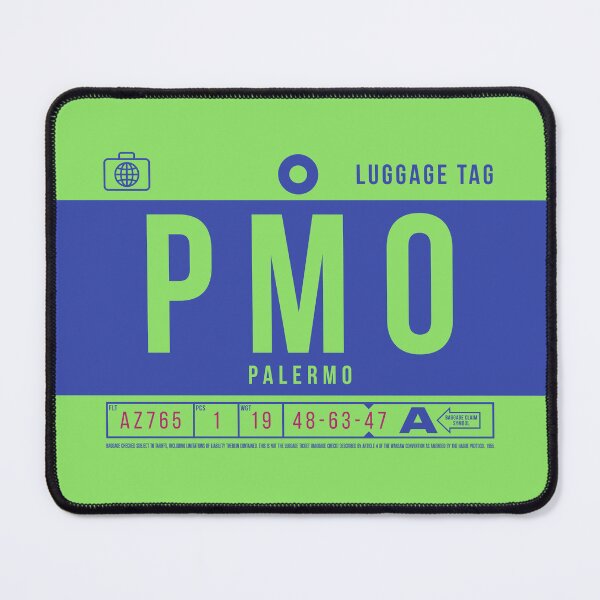 Item preview, Luggage Tag B - PMO Palermo Italy designed and sold by VoodooCircus.