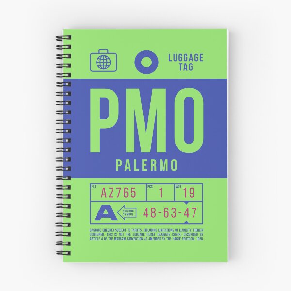 Item preview, Luggage Tag B - PMO Palermo Italy designed and sold by VoodooCircus.