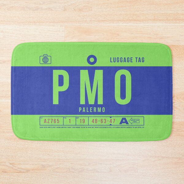 Item preview, Luggage Tag B - PMO Palermo Italy designed and sold by VoodooCircus.