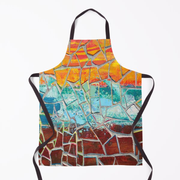 Item preview, Sunset Ocean Waves Mosaic designed and sold by GasconyPassion.