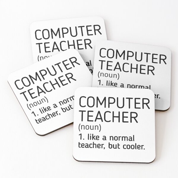 Item preview, Computer Teacher Definition designed and sold by Eriksonshop.