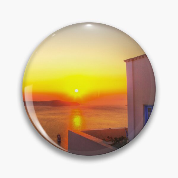 Item preview, Golden Sunset In Santorini designed and sold by Paul Thompson Photography.