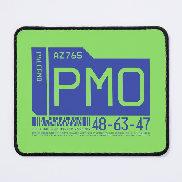 Item preview, Luggage Tag C - PMO Palermo Italy designed and sold by VoodooCircus.