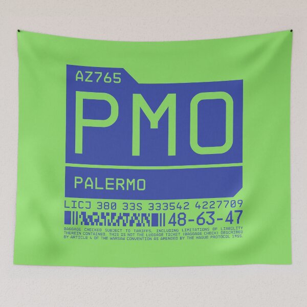 Item preview, Luggage Tag C - PMO Palermo Italy designed and sold by VoodooCircus.