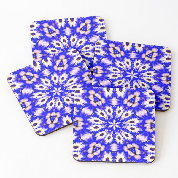 Item preview, Blue and white flower pattern designed and sold by Patternflower.