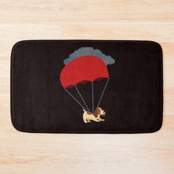 Item preview, Parachuting Dog Design designed and sold by Rell1970.