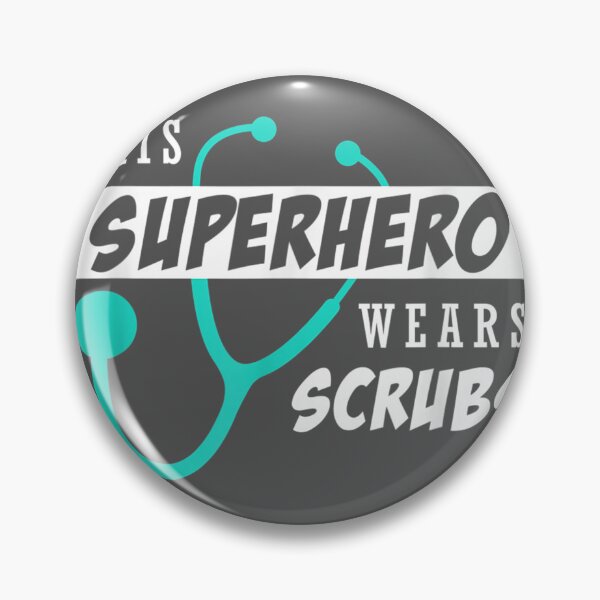 Item preview, This Superhero Wears Scrubs Doctor Nurses Week designed and sold by zyxig.