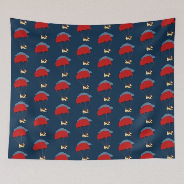 Item preview, Parachuting Dog Design designed and sold by Rell1970.