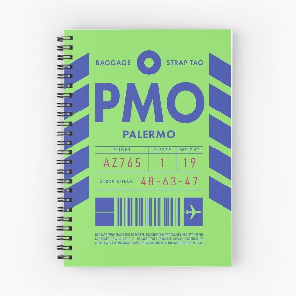 Item preview, Luggage Tag D - PMO Palermo Italy designed and sold by VoodooCircus.