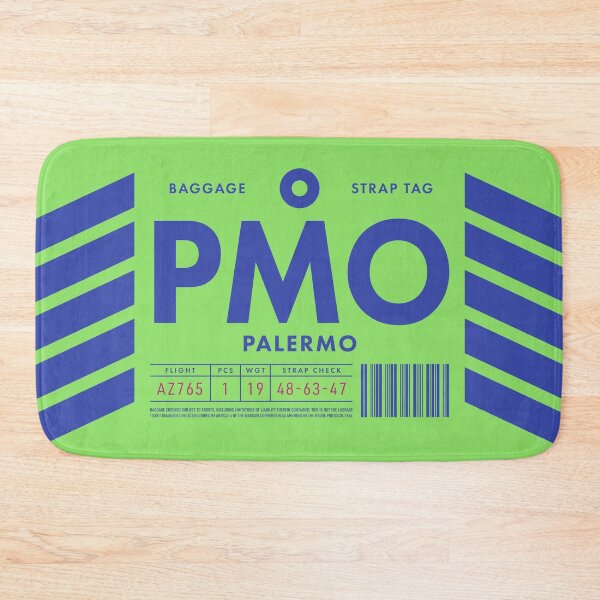 Item preview, Luggage Tag D - PMO Palermo Italy designed and sold by VoodooCircus.