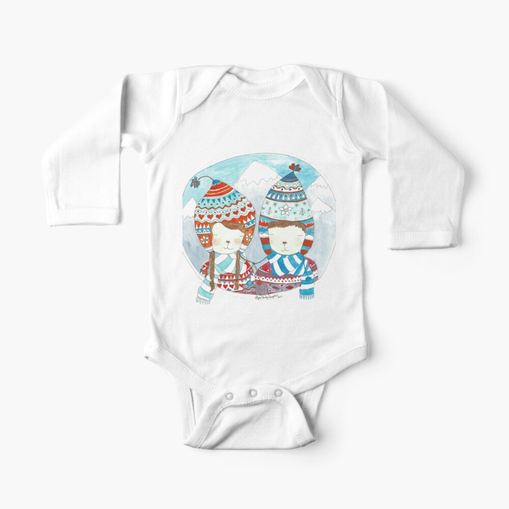 Item preview, Long Sleeve Baby One-Piece designed and sold by ElyaPingster.