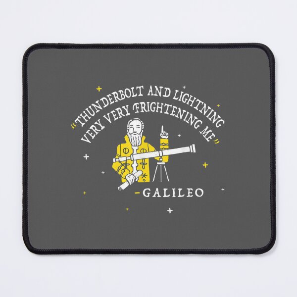 Item preview, Thunderbolt Lightning Very Frightening Me Galileo Funny designed and sold by zyxig.