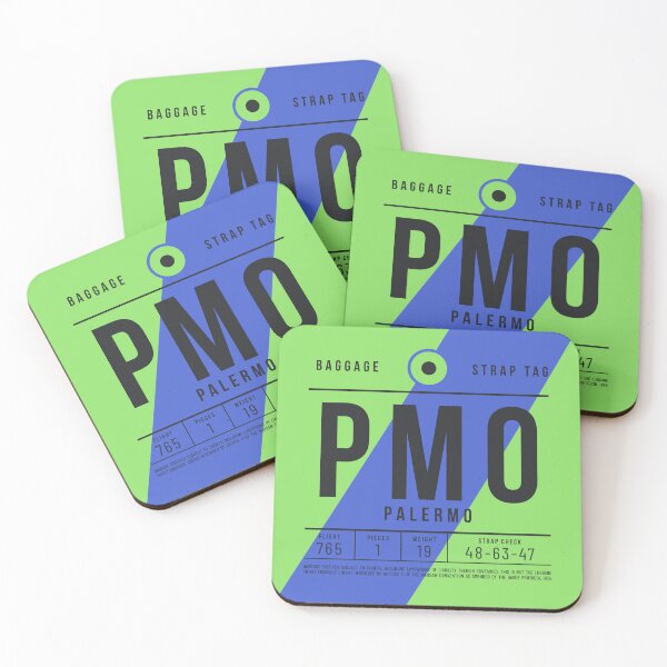 Item preview, Luggage Tag E - PMO Palermo Italy designed and sold by VoodooCircus.