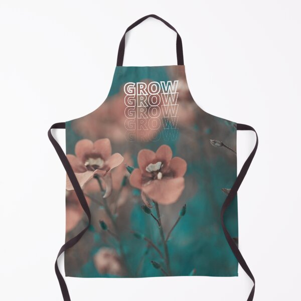 Item preview, GROW (above) - Cute Chill Orange Flowers designed and sold by AliceSLee.
