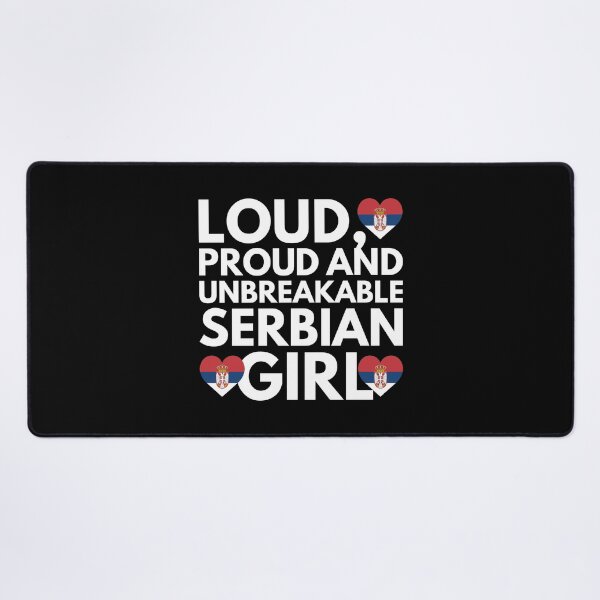 Item preview, Loud, Proud and Unbreakable Serbian Girl from Serbia designed and sold by HelloFromAja.