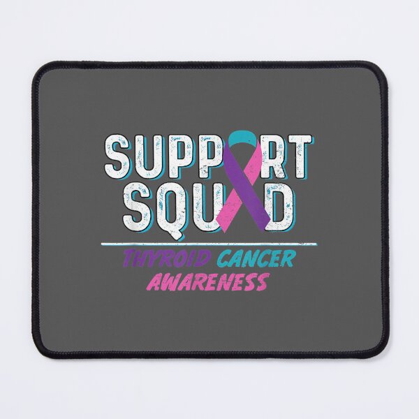 Item preview, Thyroid Cancer Support Squad, Friend Family Awareness Ribbon designed and sold by zyxig.