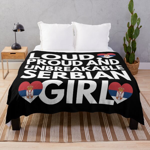 Item preview, Loud, Proud and Unbreakable Serbian Girl from Serbia designed and sold by HelloFromAja.
