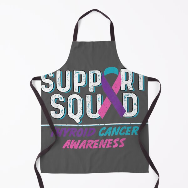Item preview, Thyroid Cancer Support Squad, Friend Family Awareness Ribbon designed and sold by zyxig.