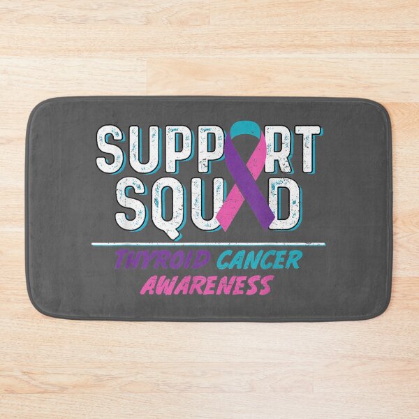 Item preview, Thyroid Cancer Support Squad, Friend Family Awareness Ribbon designed and sold by zyxig.