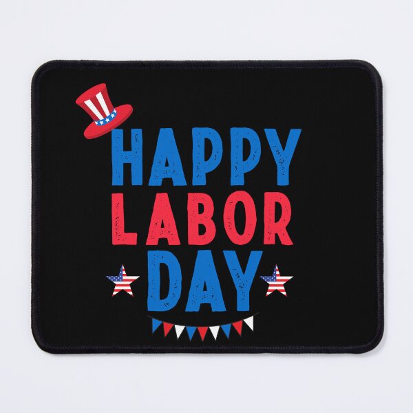 Item preview, happy labor day american flag designed and sold by JABASMED.